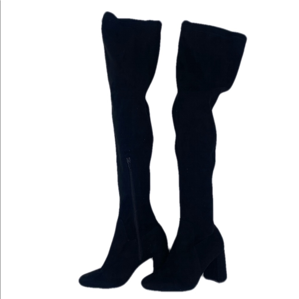 Speed Limit 98 Seude Like Over The Knee Boots